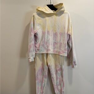 All Saints tie dye sweatsuit